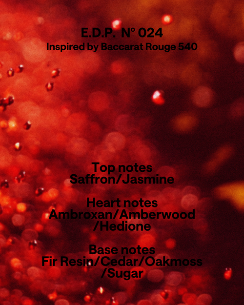 No. 24 | Inspired by Baccarat Rouge 540 | 50 ml